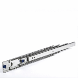 RA414 - Steel Telescopic Slide - Over Extension - max Load rating : 55 kg - Lengths : 250 - 800 mm