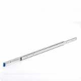 ST38 - Stainless Steel Telescopic Slide - Partial Extension - max Load rating : 85 kg - Lengths : 250 - 900 mm