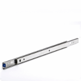 R20 - Steel Telescopic Slide - Partial Extension - max Load rating : 60 kg - Lengths : 200 - 800 mm