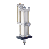 BS - air-oil power cylinder