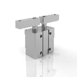 HER - Double rod swing clamp cylinder