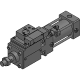 JSC3-V-Double acting with valve for brake