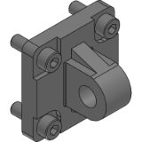 JSG Eye bracket (CA) - Tie rod cylinder with brake, double acting single rod type