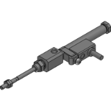 With switch SCPH2-L - Single acting spring extend type