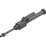 With switch SCPG-YL - Single acting single rod type