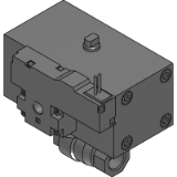 CHB-V/CHB-X - 2-port standard bore with solenoid valve