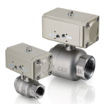 Air operated 2, 3-port ball valve (compact rotary valve) CHB・CHG