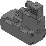4F4/5/6/7 - Discrete solenoid valve for manifold