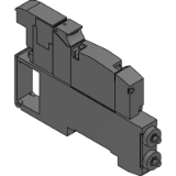 N4GB1/2 - Discrete valve block with solenoid valve