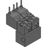W2P513 - 双电控型　5通阀