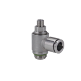 VX18 - Flow Control with swivelling push-in fitting