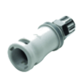 NS2D1304 - In Line - Ferruless Polytube Fitting, PTF