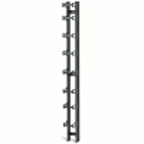 RCM+ Rack Mounted Vertical Cable Manager, Single Sided Low Density Plastic Gate Style - Cable Management