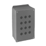 Type 12/13 Pushbutton Enclosures, Type 12 Miniature 22.5 mm Pushbutton Enclosures