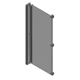 Type 12 Free-Standing Single & Double-Door Enclosures, Full Swing Panel Accessories - Type 12 / 13 Enclosures