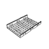 Pan Tray Straight Section - Perforated & Non-Perforated Pan Cable Tray