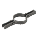 Fig. B3373F - Felt Lined Standard Riser Clamp (TOLCO Fig. 6F) - Pipe Clamps