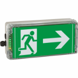Emergency and signal luminaires