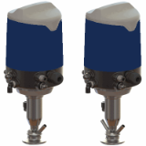 PEX PEAX sampling valve - PEAX DN6 DIN clamp Ø 50.4 with Sorio control top