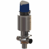 DCX3 DCX4 shut-off and divert valve - Automated DCX3 long stroke T body with Sorio control top