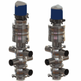 3 BODY VEOX Mixproof valves Model 01 in L with Sorio control box