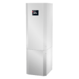 SIW 8TES - Compact brine-to-water heat pump for indoor installation incl. domestic hot water preparation. 8 kW heat output. 170 l domestic hot water cylinder.