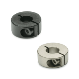GN 706.2 - Semi-split set collars Clamping assembly