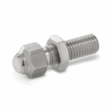 GN 709.35-BR - Locking elements with adjustable threaded pin