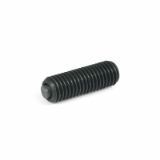 GN 709.8 - Grub screws with flat-faced ball end