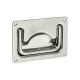 RH-EE-07 - Folding handle with recessed tray