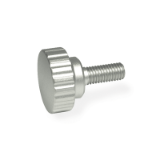 GN 535 - St. Steel-Knurled screws