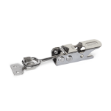 GN 761 - Toggle Latches, Stainless Steel, without Lock Mechanism, Type G, Latch bolt with loop, with catch