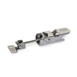 GN 761 - Toggle Latches, Stainless Steel, without Lock Mechanism, Type T, Latch bolt with T-head, with catch