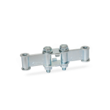 GN 801.2 - Clamping arm extenders, with joint, for toggle clamps with forked clamping arm