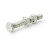 GN 807 - Stainless Steel-Clamping bolts, Type A without protective cap