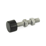 GN 807 - Stainless Steel-Clamping bolts, Type B with protective cap