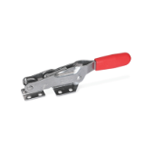 GN 850.1 - Stainless Steel-Toggle clamps for pulling action, Type T, with draw axle, with catch