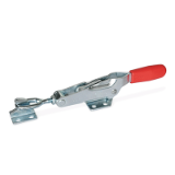 GN 850.1 - Toggle clamps for pulling action, Type TG, with draw axle, with catch, with oval head latch bolt