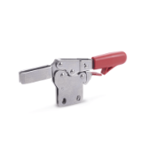 GN 820.4 - Stainless Steel-Toggle Clamps, Type NL, Forked clamping arm, with two flanged washers