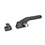 GN 852 - Latch type toggle clamps, Type TS, for welding, without U-bolt latch, with catch