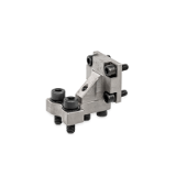 GN 868.1 - Holders for Clamping Jaws, Steel, Static Holders, Type R Clamping jaws at right angle to clamping arm