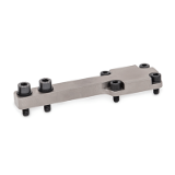 GN 869.2 - Holders for Clamping Jaws, Static holders, Type P, Clamping jaws parallel to clamping arm