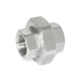 GN 7405 - Stainless Steel-Strainer fittings, Type A, Fitting with female thread, on both ends