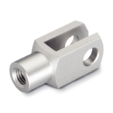 DIN 71752 NI - Stainless Steel-Fork heads without pin