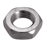Reference 12506 - Low hexagon nut - ISO 4035 04 class - Zinc plated 200 HSST