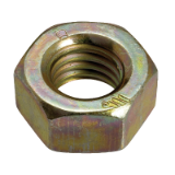 Reference 22016 - Hexagon nut - ISO 4032 8 class - Zinc plated 200 hsst
