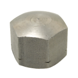 Reference 62634 - Hexagon thin cap nut low type DIN 917 - Stainless steel A2