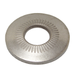 Reference 62516 - Serrated conical spring washer CS large type NFE 25511 - Stainless steel A2