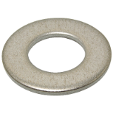 Reference 64501 - Plain washer normal type NFE 25514 - Stainless steel A4