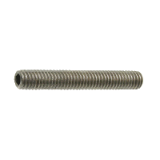 Reference 64204 - Hexagon socket set screw flat point - ISO 4026 DIN 913 - Stainless steel A4